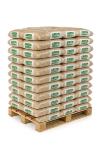 Pellets de granulés Green Energy – Palette de 65 sacs de 15 kg