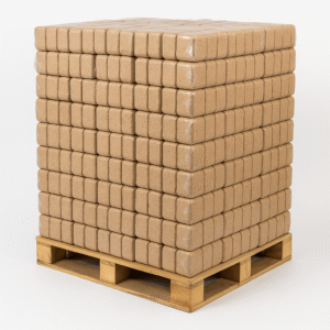 Bûches compressées 100 % feuillus – Palette de 1040 kg