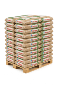 Pellets de granulés Butagaz DIN+ 100 % résineux – Palette de 66 sacs de 15 kg