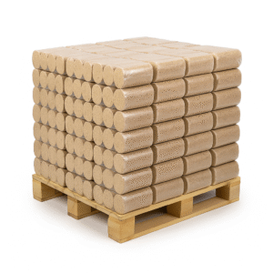 Bûches de nuit – 1/2 palette – 480 kg (48 paquets de 10 kg)