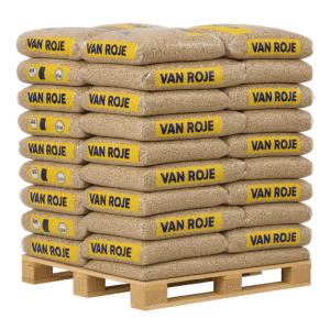Pellets de granulés Van Roje – Palette de 65 sacs de 15 kg