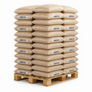 Pellets de granulés Premium Crépito® – 72 sacs de 15 kg
