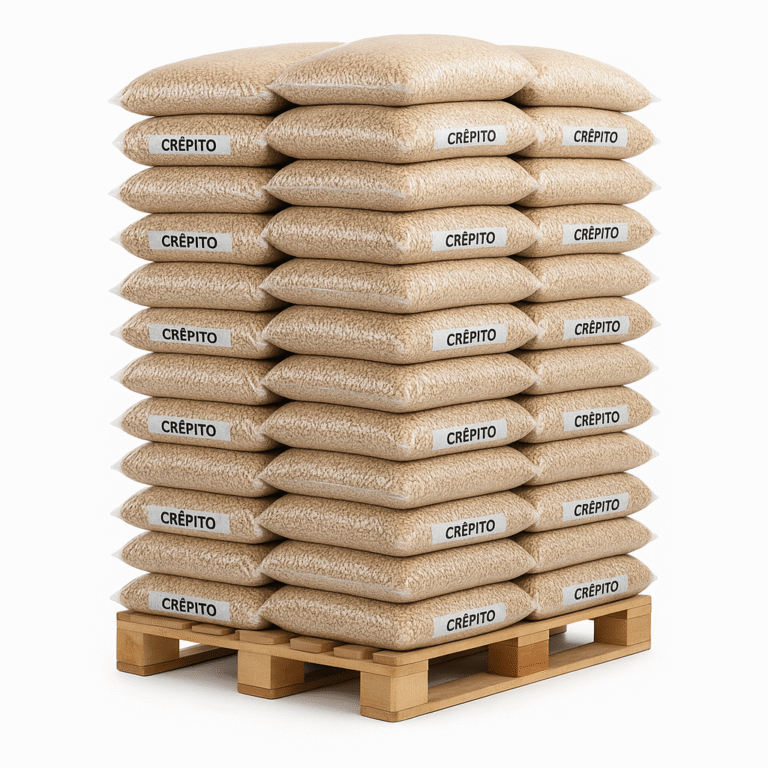 Pellets de granulés Premium Crépito® – 72 sacs de 15 kg