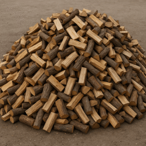 Bois de chauffage – 10 stères de bûches 40-50 cm en vrac (Hêtre / Chêne)