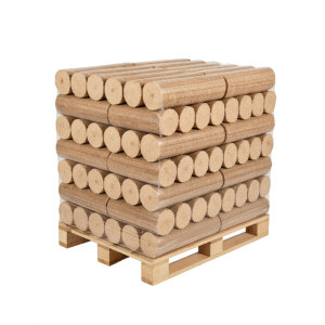 Bois densifié – 1/2 palette – Feuillus + Résineux – 480 kg