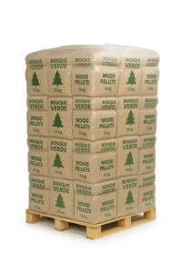 Pellets de granulés Bosque Verde – Palette de 70 sacs de 15 kg