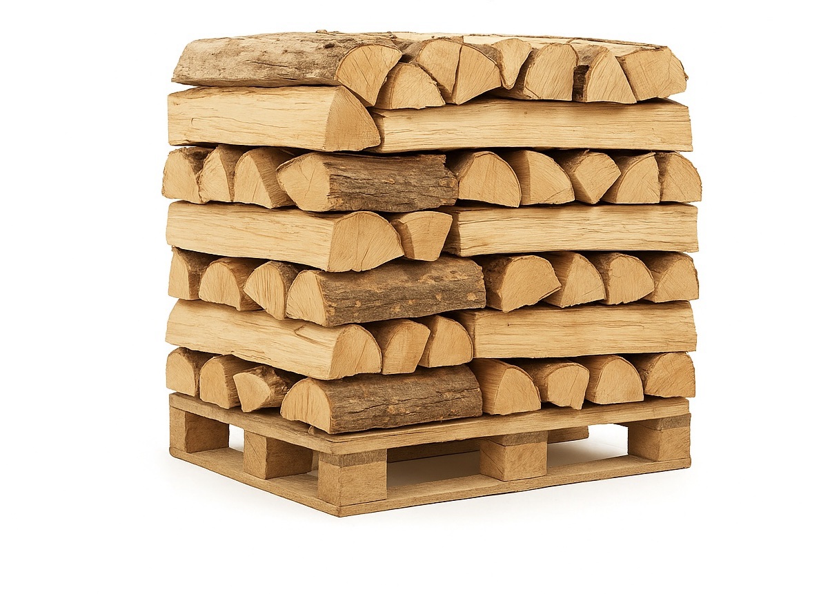 Bois de chauffage – 5 stères de bûches 30-33 cm sur palette