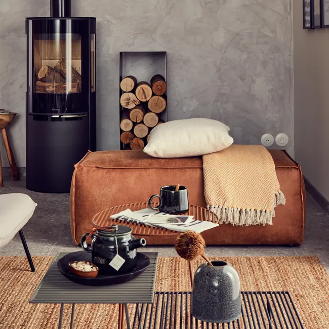 Poêle à bois ADURO 9.5 lux noir, 6 kW